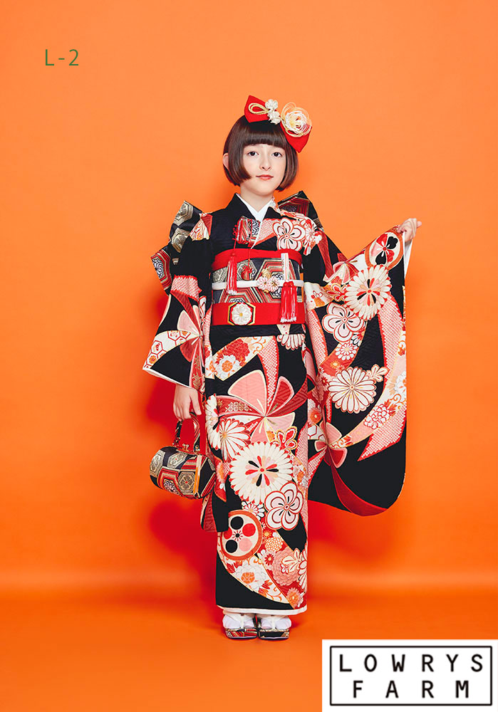 楽天市場】【SS 30%OFF】七五三 着物 7歳 四つ身着物 LOWRYSFARM