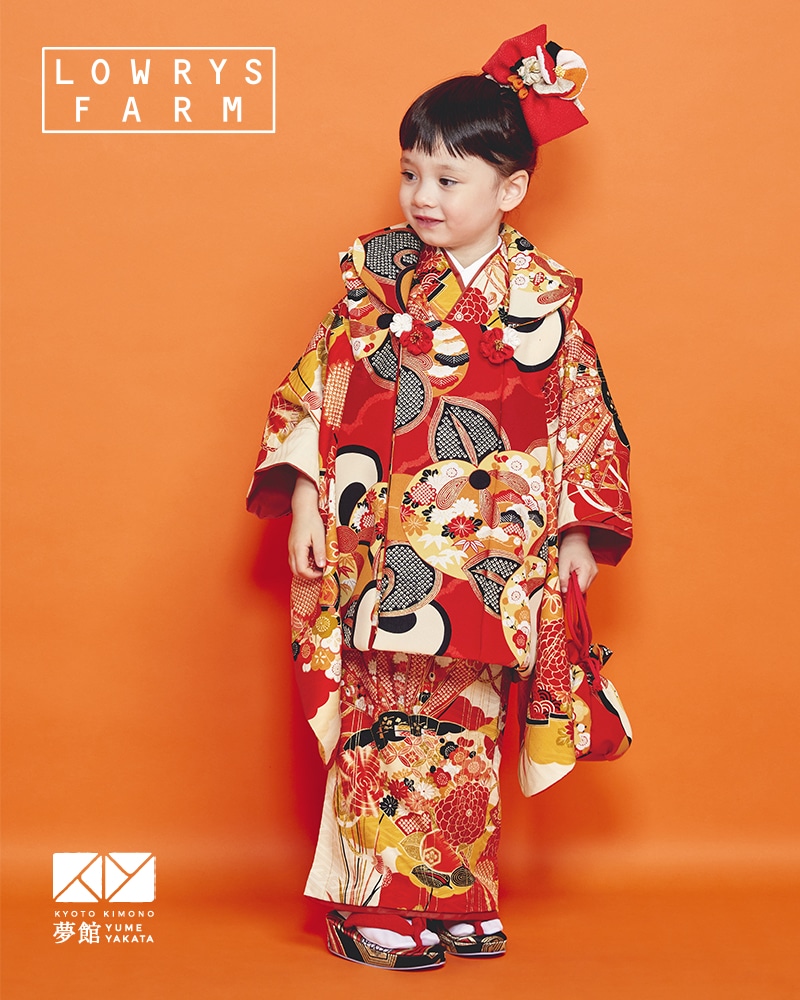 楽天市場】【レンタル】[七五三 着物 3歳 女の子] 三歳 「K219 LOWRYS