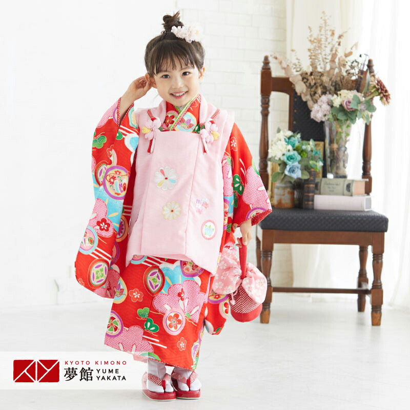 楽天市場】【レンタル】[七五三 着物 3歳 女の子] 三歳 「K078 式部
