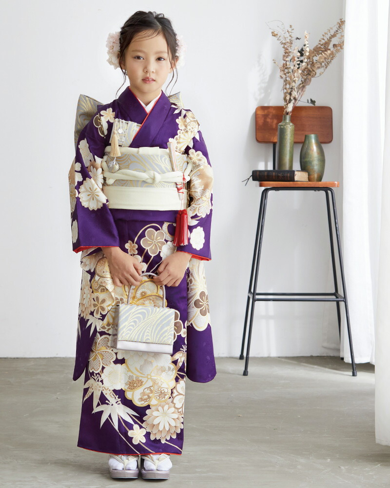 楽天市場】【レンタル】753 七五三 着物 7歳 フルセット 女の子