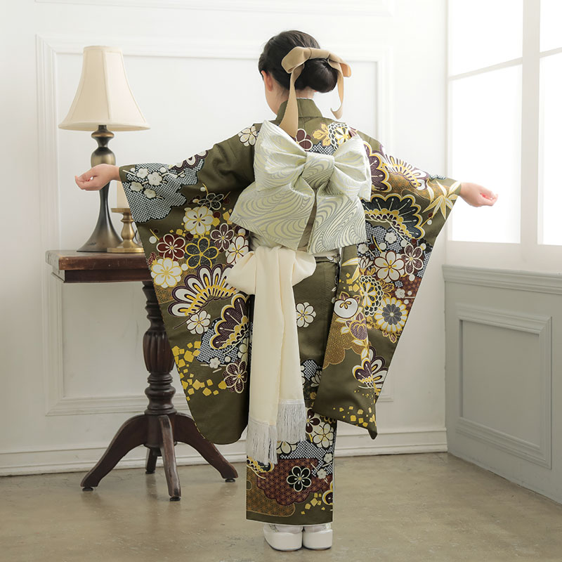 楽天市場】【レンタル】753 七五三 着物 7歳 フルセット 女の子