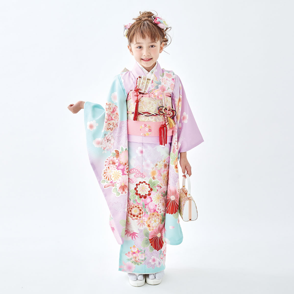 楽天市場】【レンタル】753 七五三 着物 7歳 フルセット 女の子