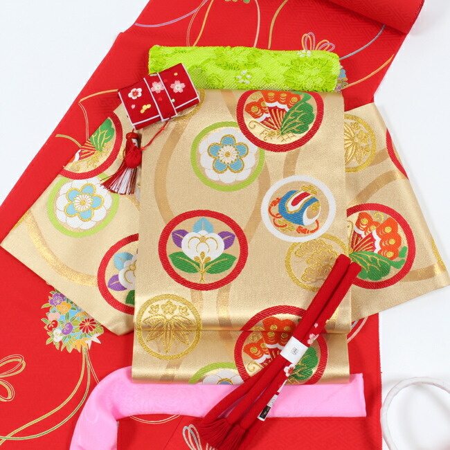 楽天市場】【3/8 20:00-4H限定☆10%OFFクーポン】七五三 祝帯 正絹