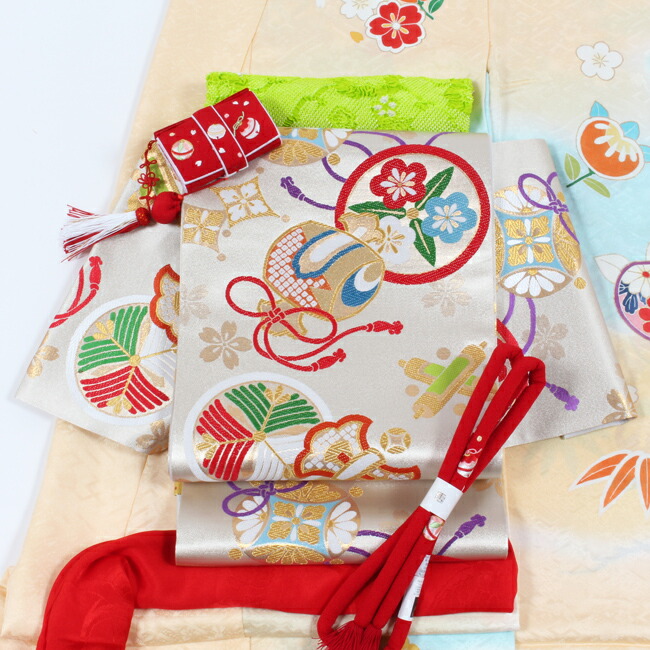 楽天市場】【3/6 20:00-4H限定☆10%OFFクーポン】七五三 祝帯 正絹