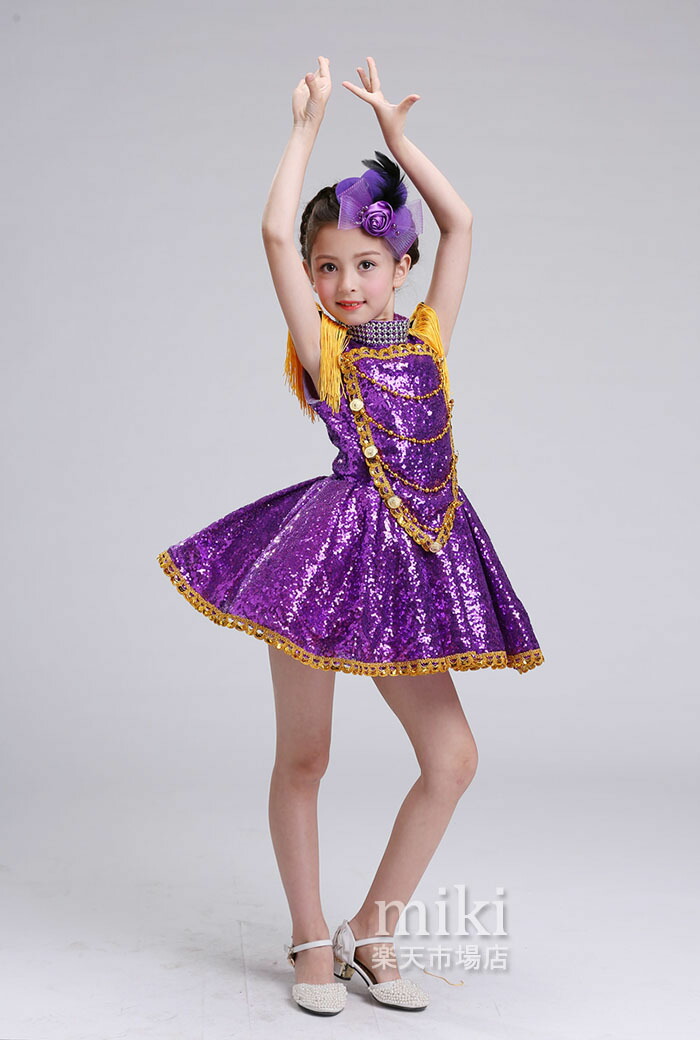 楽天市場】ランキング1位受賞｜スパンコール ダンス衣装 ワンピース