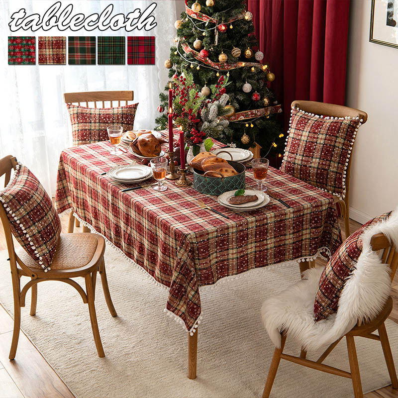 楽天市場】クリスマス テーブルクロス おしゃれ 北欧 洗える 北欧 食卓