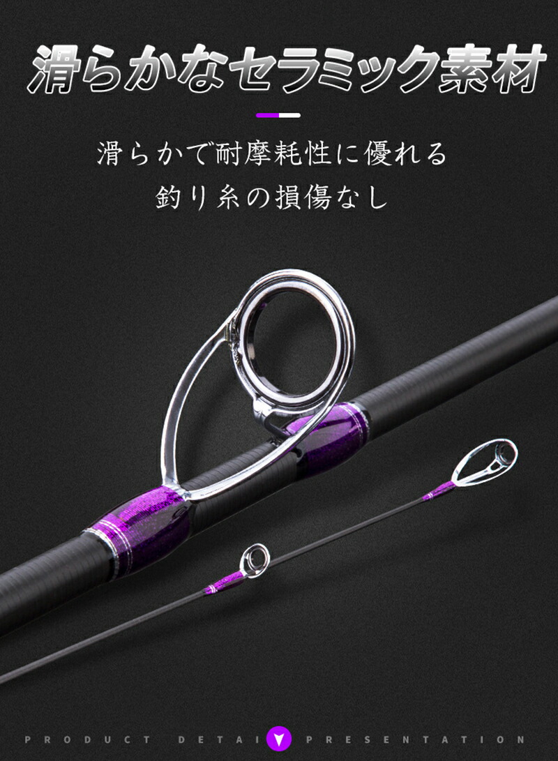 楽天市場】送料無料 釣り竿 釣竿 2.1m 2.4m 振出 コンパクトロッド