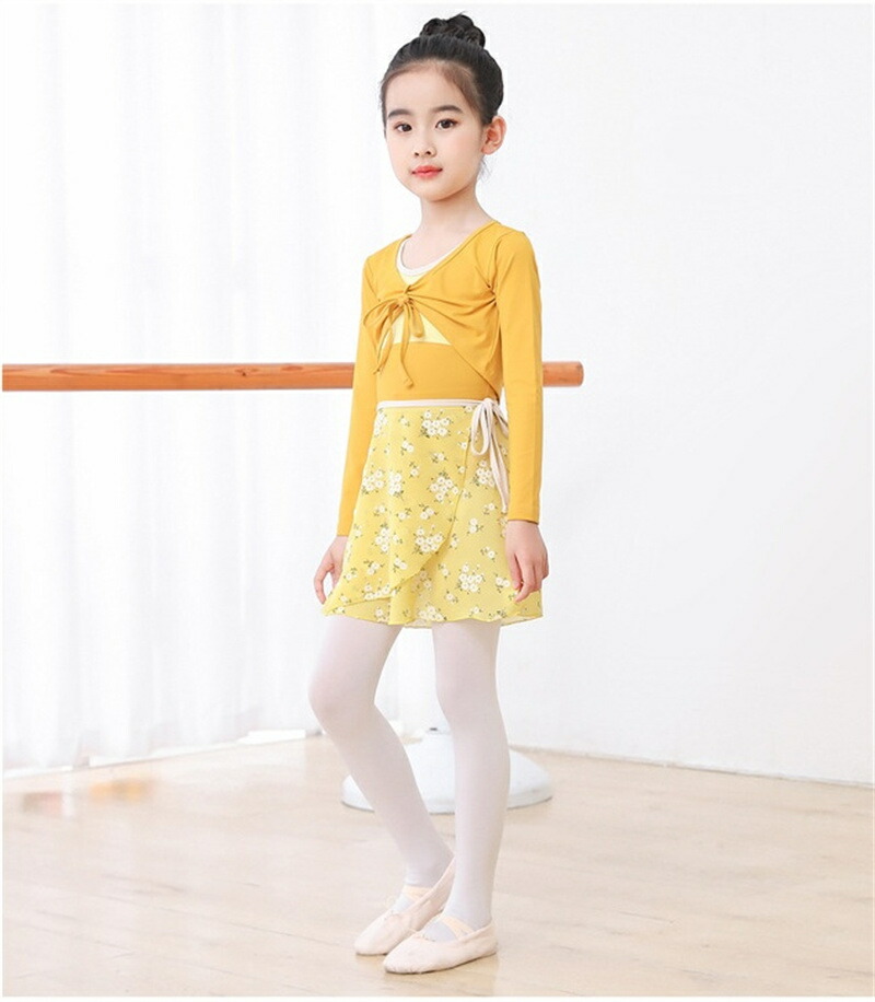 楽天市場】ランキング1位受賞｜子供 バレエ トップス 長袖 ボレロ 前