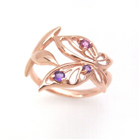 楽天市場】1150本完売の超人気 バタフライモチーフ ピンク