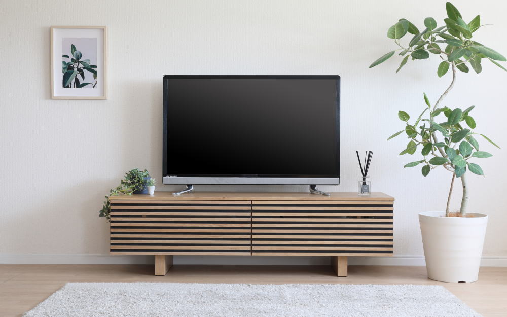 楽天市場】テレビボード テレビ台 CSV2 幅180cm 収納 引出し 扉 天然木