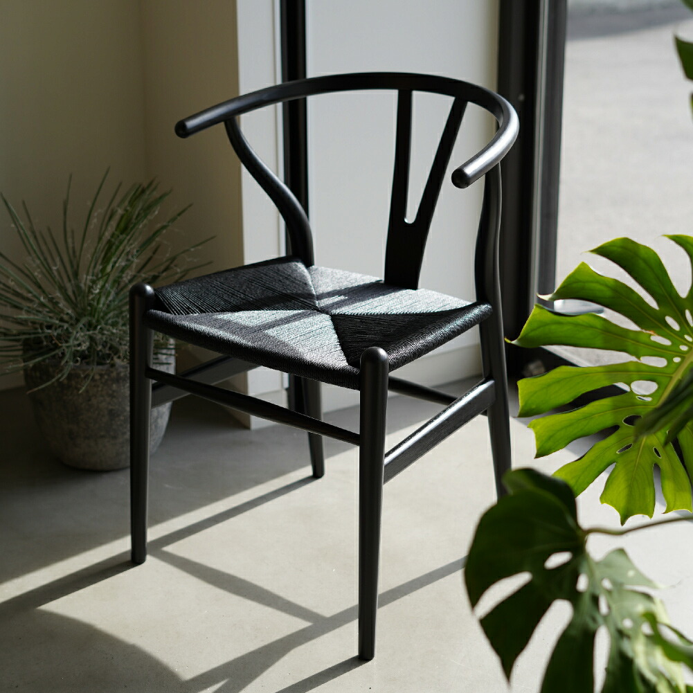 楽天市場】《限定モデル》CH24（Yチェア） ユーカリ/ブラック塗装 座面