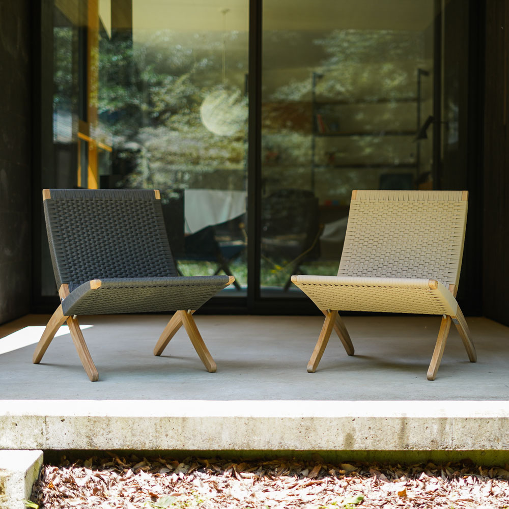 楽天市場】MG501キューバチェア アウトドア チーク 無塗装 CARL HANSEN