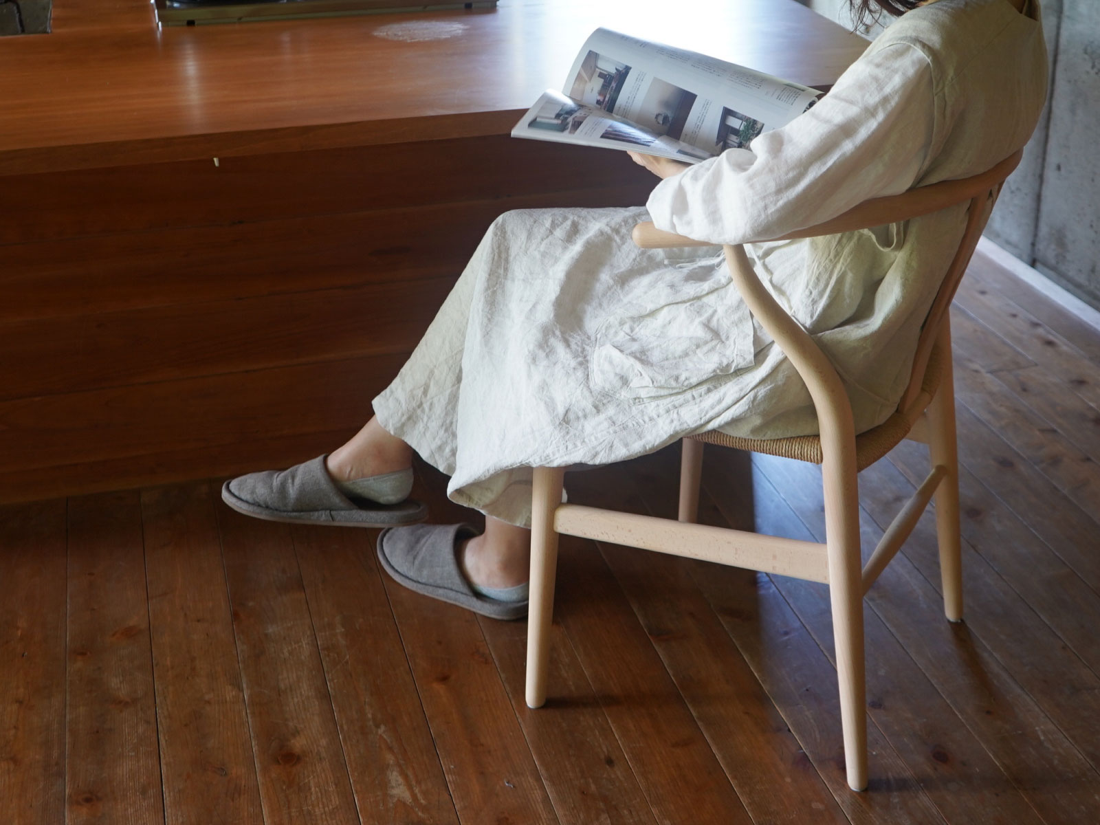 楽天市場】Yチェア CH24 ビーチ/ソープフィニッシュ 座面高さ43cm CARL