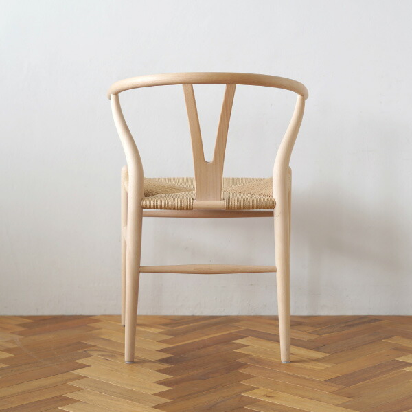 楽天市場】Yチェア CH24 ビーチ/ソープフィニッシュ 座面高さ45cm CARL