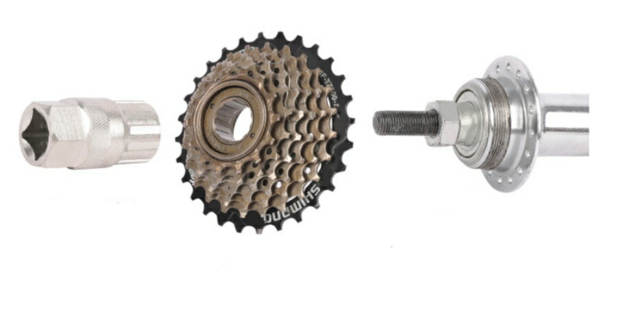 楽天市場】自転車フリーホイール ボスフリー スプロケット バイク