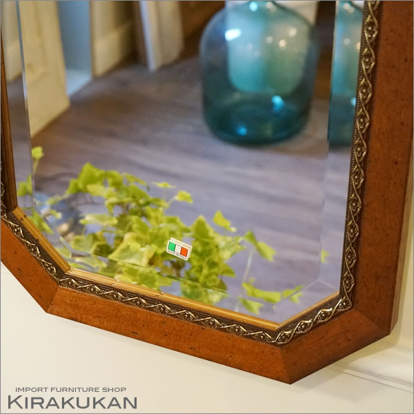 楽天市場】【スーパーセール期間限定価格】 鏡 壁掛け イタリア製 古木