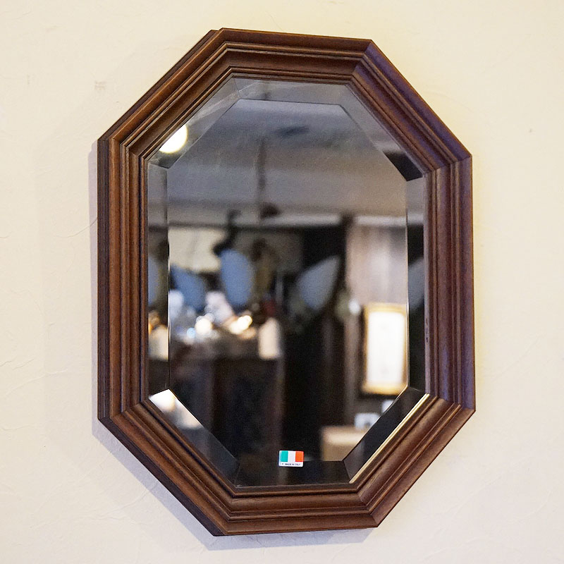 楽天市場】【スーパーセール期間限定価格】 鏡 壁掛け イタリア製 八角