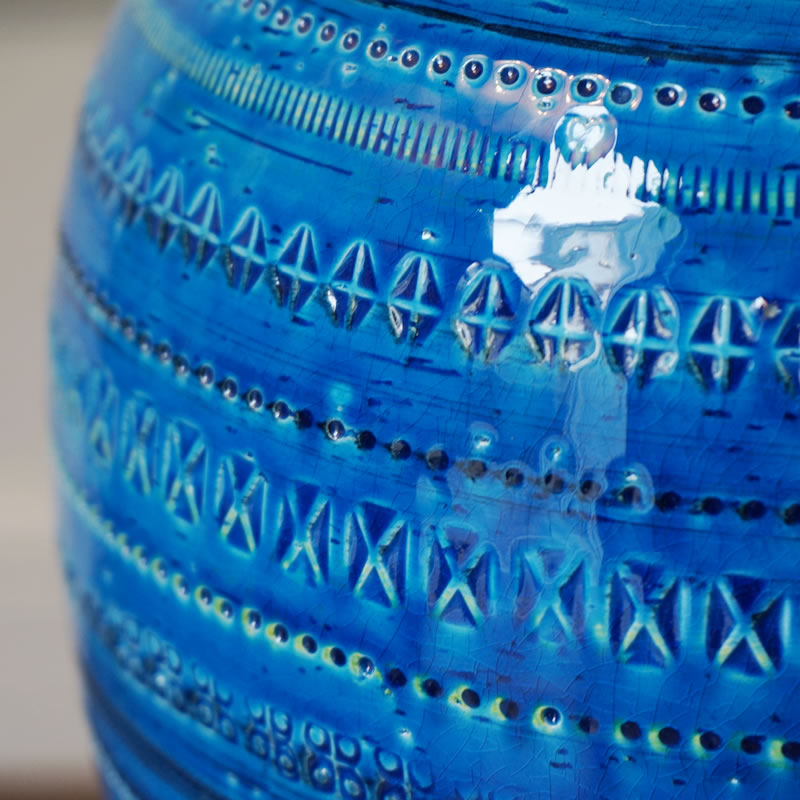 楽天市場】BITOSSI ビトッシ 傘立て 陶器 イタリア リミニブルー 丸型