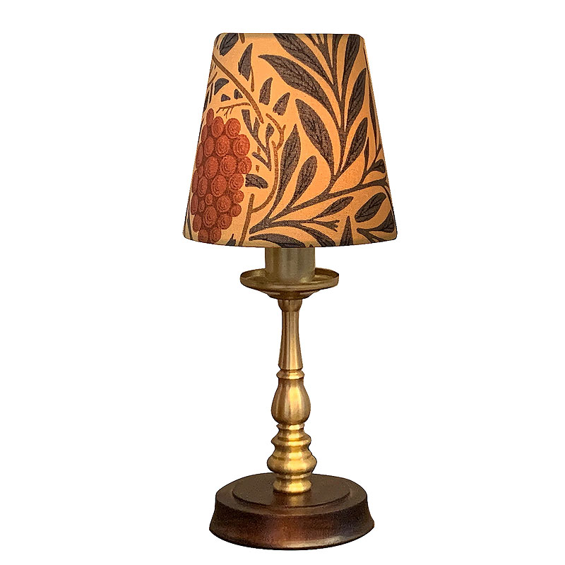 楽天市場】ウィリアムモリス テーブルランプ Vin ヴァイン柄 ミニ