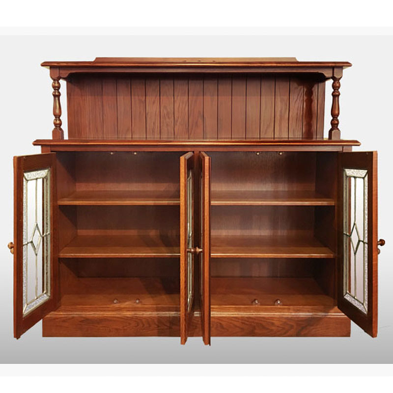 楽天市場】カントリーハウス 宮付サイドボード4枚戸 CLB13 木部色 扉