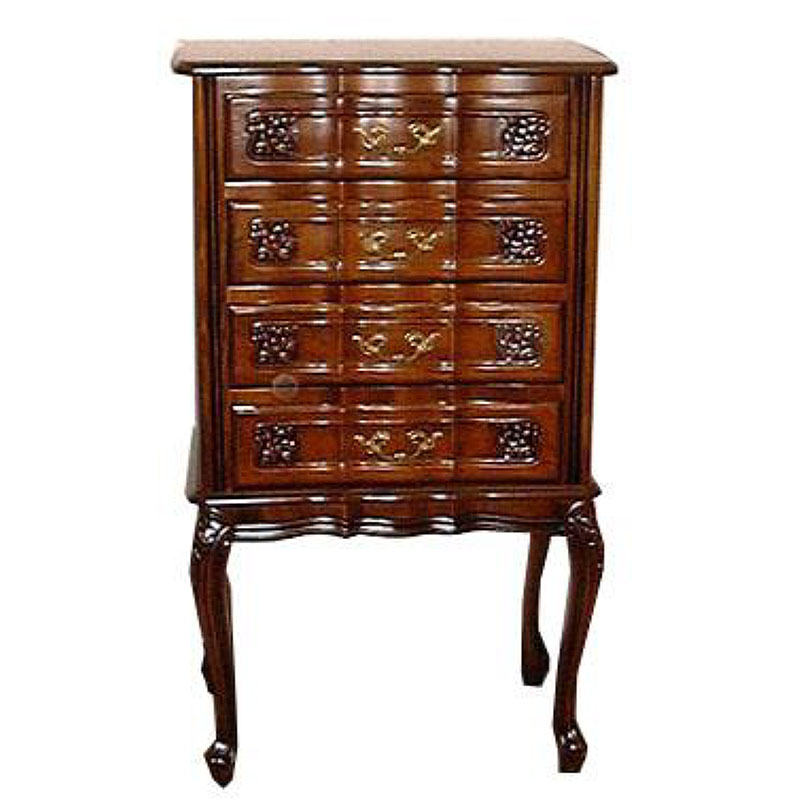 楽天市場】イタリア家具 クラウディオ 4段チェスト ウォールナット