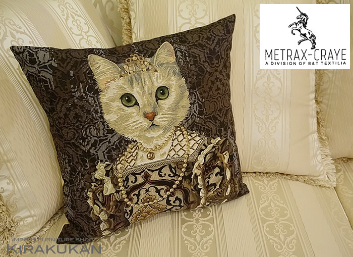 楽天市場】METRAX-CRAYE メトラックス 輸入 クッション プリンセス 猫