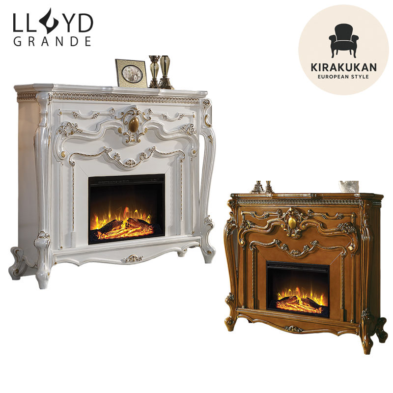 楽天市場】【 残1台・開梱設置込み 】 電気式暖炉 ロイドグランデ