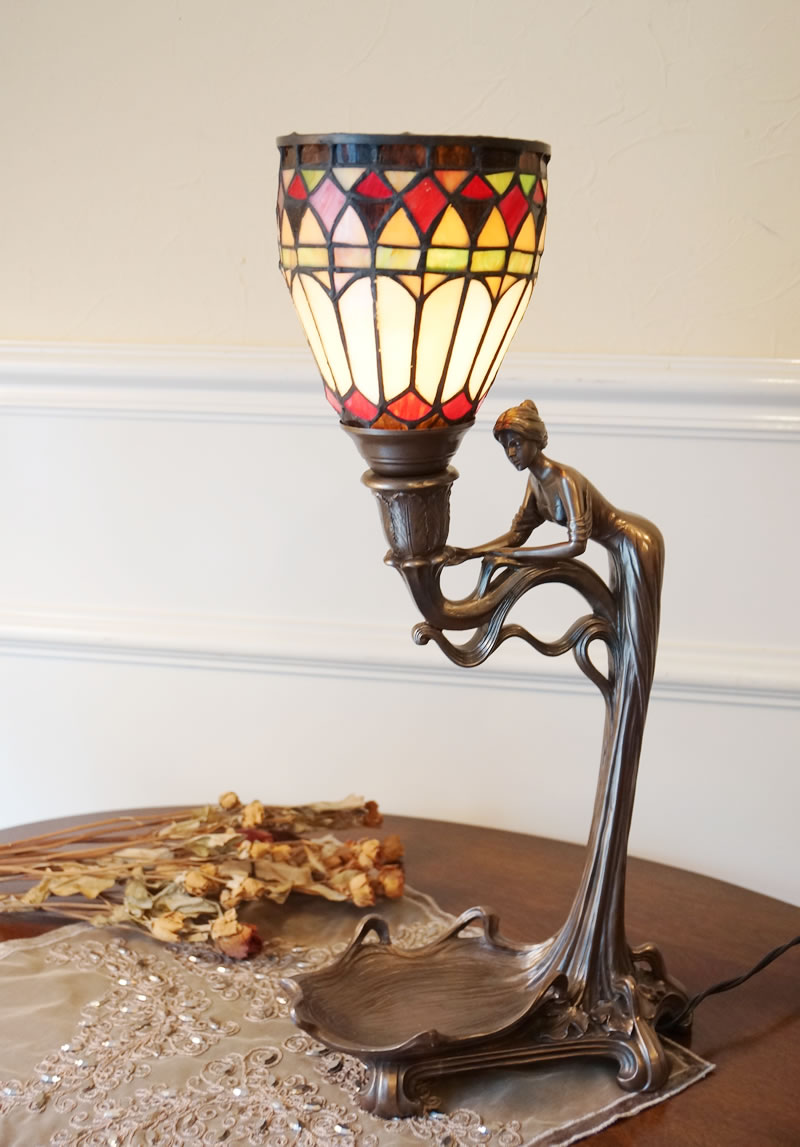 楽天市場】【スーパーセール期間限定価格】 ステンドグラスランプ