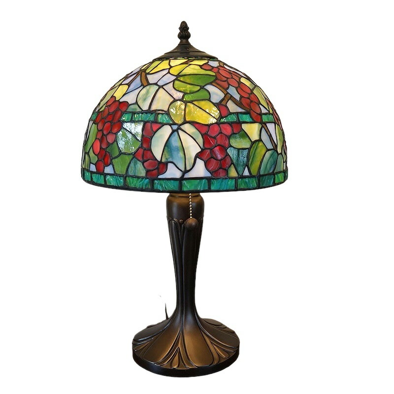 楽天市場】ステンドグラス ランプ 葡萄柄 ブドウ 限定品 シリアル