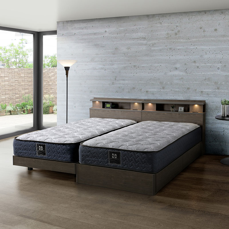 楽天市場】シーリーベッド セット Sealy ツインエール モクアール