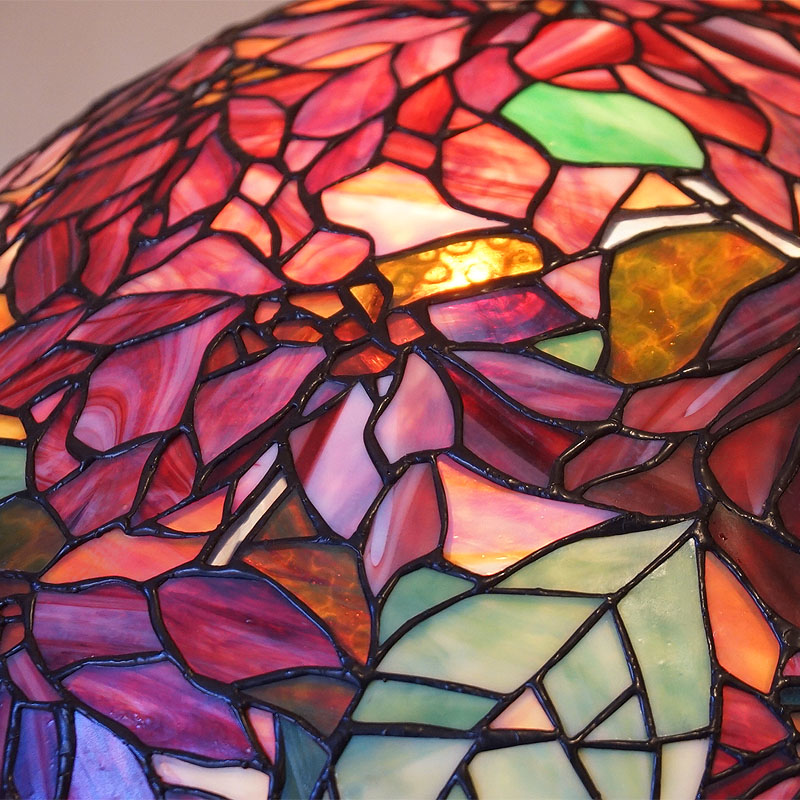 楽天市場】ヴィンテージ ステンドグラス フロアーランプ ティファニー