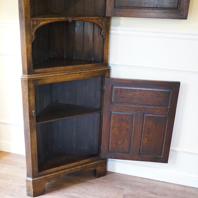 楽天市場】ヴィンテージ 英国 アンティーク家具 コーナーキャビネット