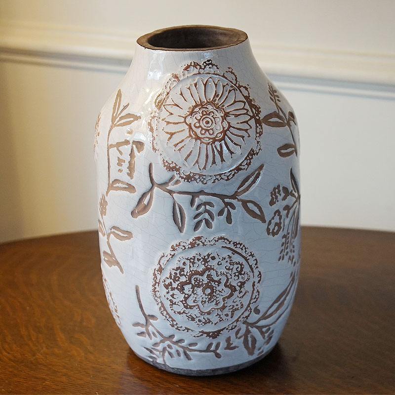 楽天市場】【スーパーセール期間限定価格】 フラワーベース 陶器 花瓶