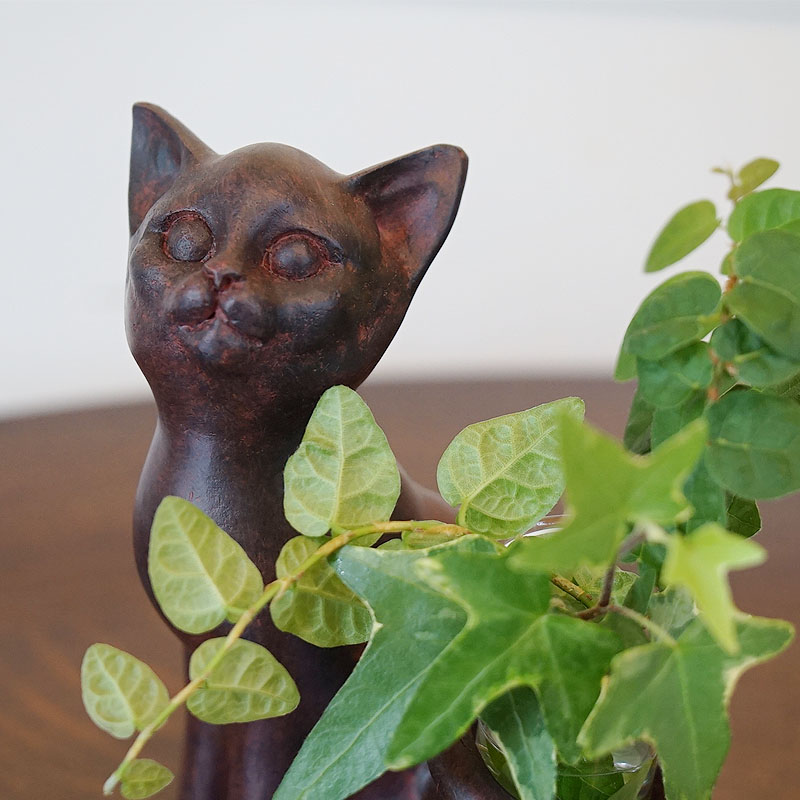 楽天市場】【スーパーセール期間限定価格】 猫雑貨 Rust Cat しっぽ