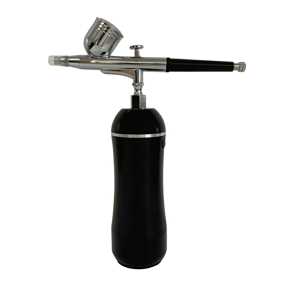 楽天市場】KiraNail 携帯エアブラシKirush ブラック (NEW) ☆ ネイル