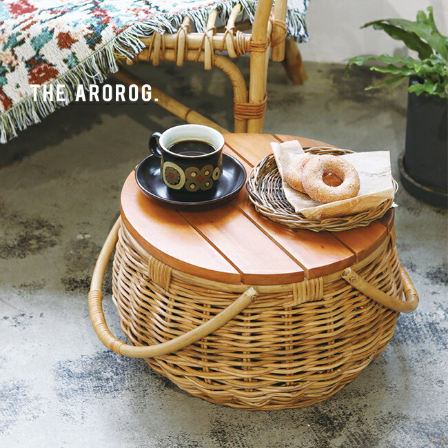 楽天市場】【特典あり】THE AROROG ジ アラログ バスケットテーブル