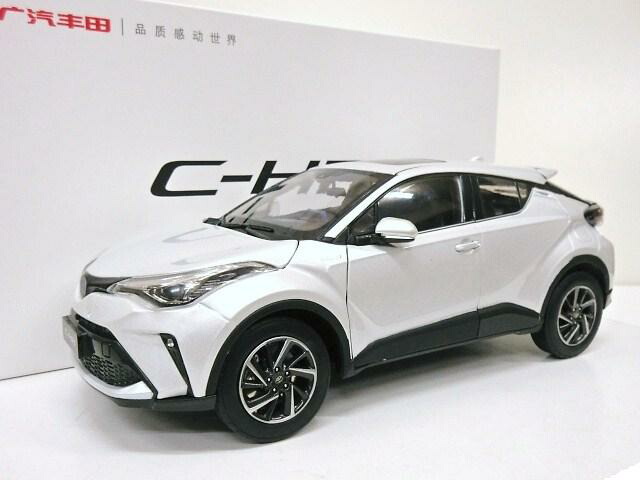 楽天市場】TOYOTA特注 1/18 トヨタ C-HR (ホワイト) 2021 : KITAGO
