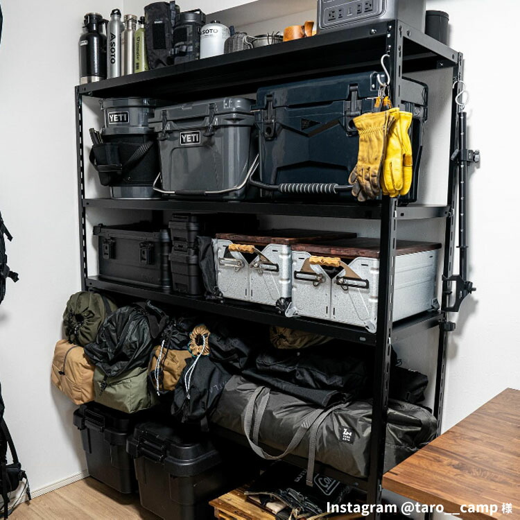 楽天市場】【個人宅も送料無料】 キャンプラック CR-2-15 幅120×奥行45