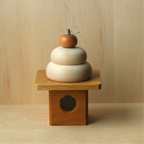 楽天市場】木製鏡餅 大サイズ 三宝付き 正月飾り おしゃれ 12月23～12