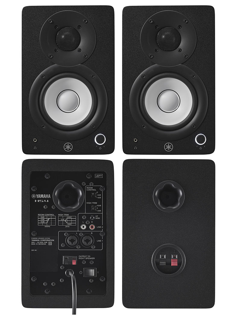 楽天市場】YAMAHA HS4 コンパクトパワードスタジオモニター 2個ペア