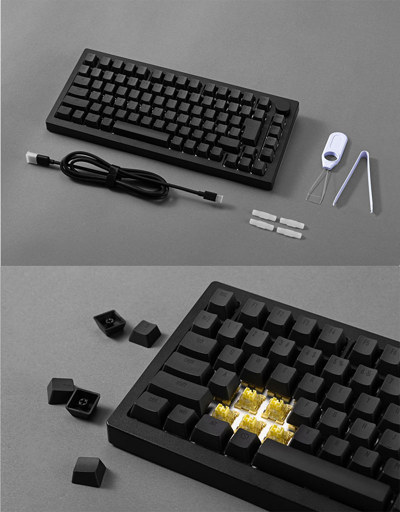 楽天市場】【在庫限り】 Akko 5075S HE JP 75% 日本語JISキー配列 有線