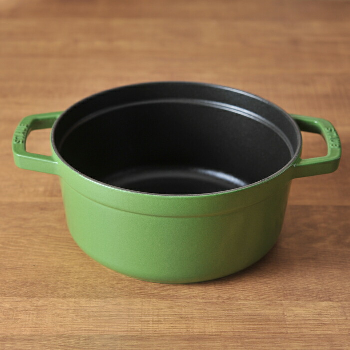 楽天市場】ストウブ ラウンドココット24cm ライムグリーン （ 40511