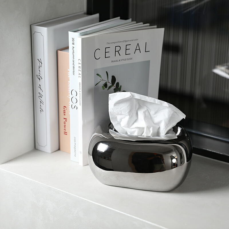 楽天市場】kiyokyou シンプル ティッシュケース 陶磁器 ティッシュ