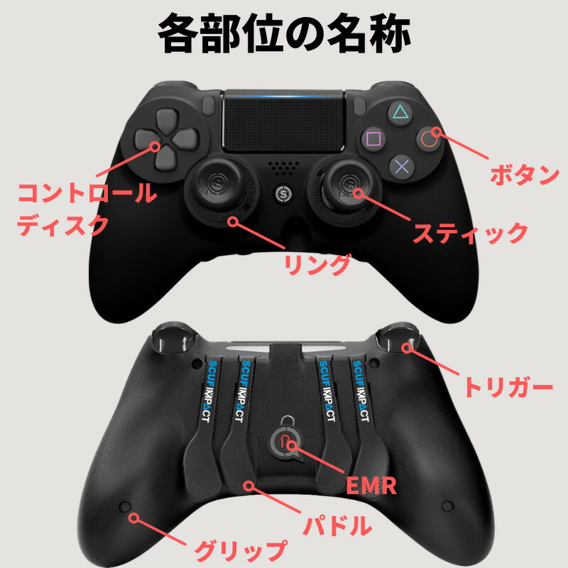 楽天市場】スカフ インパクト SCUF IMPACT BLACK Honeycomb (EMR付
