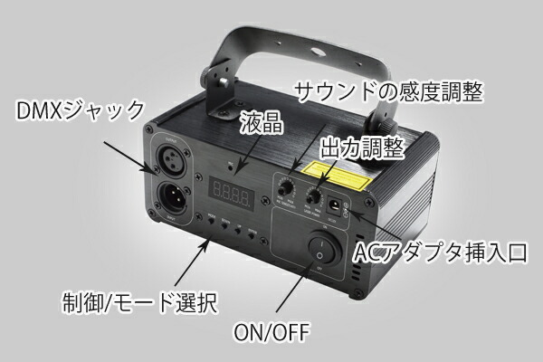 楽天市場】レーザービーム レーザーステージ ライト LS-RGB400 RGB