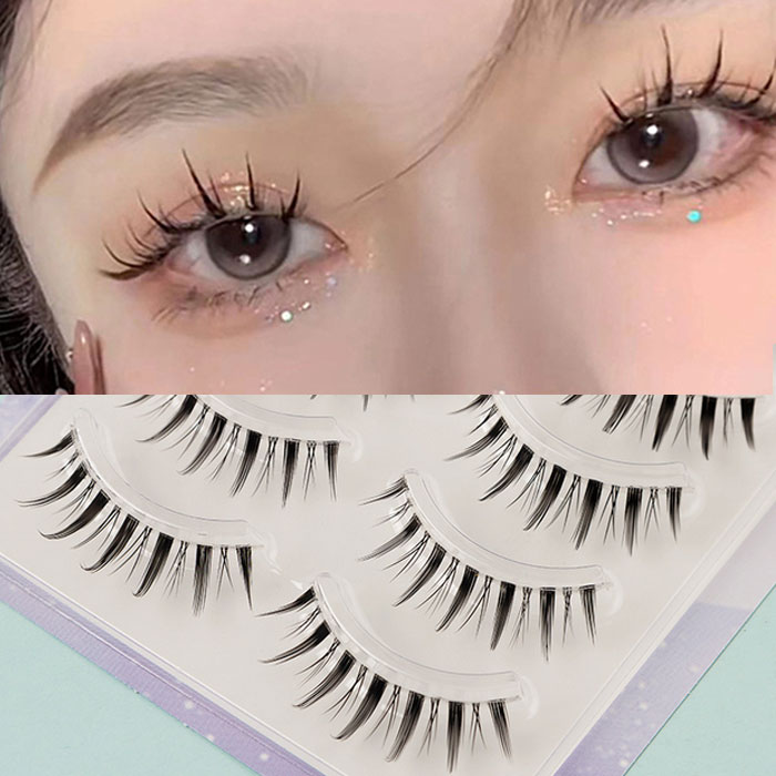 楽天市場】つけまつげ 付けまつ毛 長さMIX 束感 かわいい系 純欲メイク