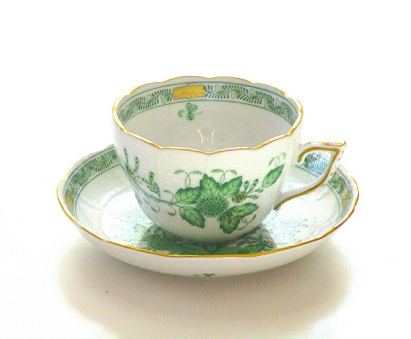 楽天市場】ヘレンドHEREND インドの華FV 兼用カップ＆ソーサー730