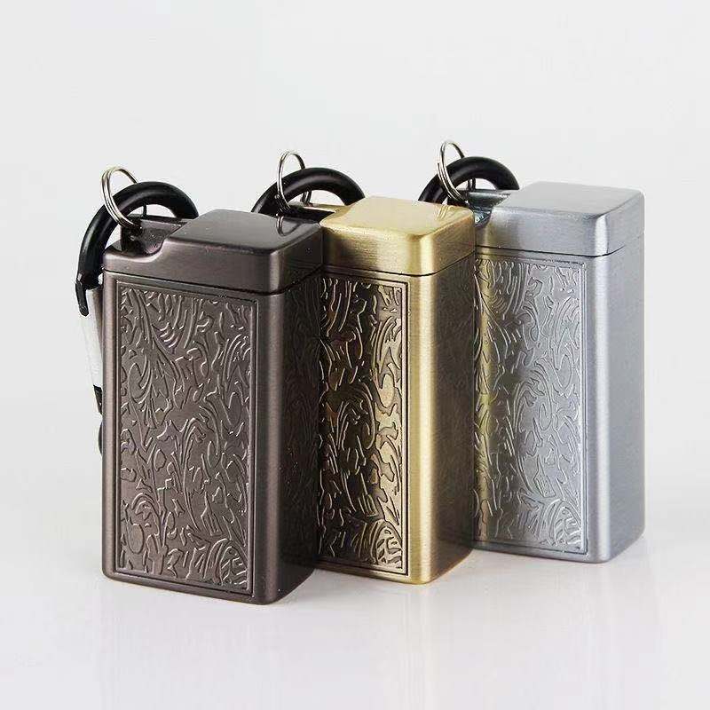 楽天市場】送料無料 携帯灰皿 灰皿 アッシュトレイ カラビナ付き ふた