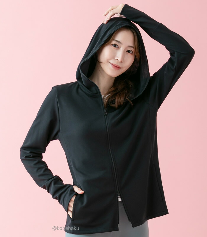 楽天市場】【日本製】【半永久UVカット】スリムパーカー COOLMAX