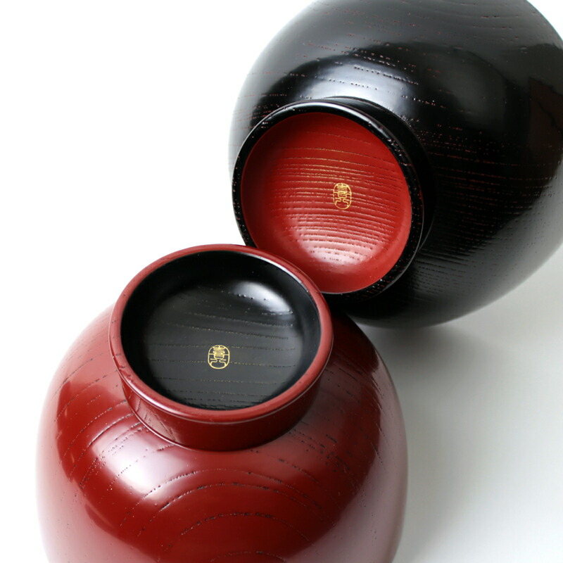 楽天市場】喜八工房 欅 ロングライフ大椀 木製 丼椀 お椀 山中漆器